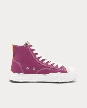 Hank Original Sole Canvas Blue & Purple High Top Sneakers