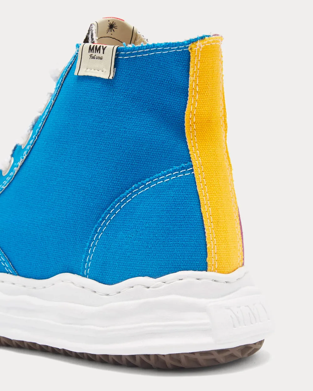 Hank Original Sole Canvas Blue & Purple High Top Sneakers