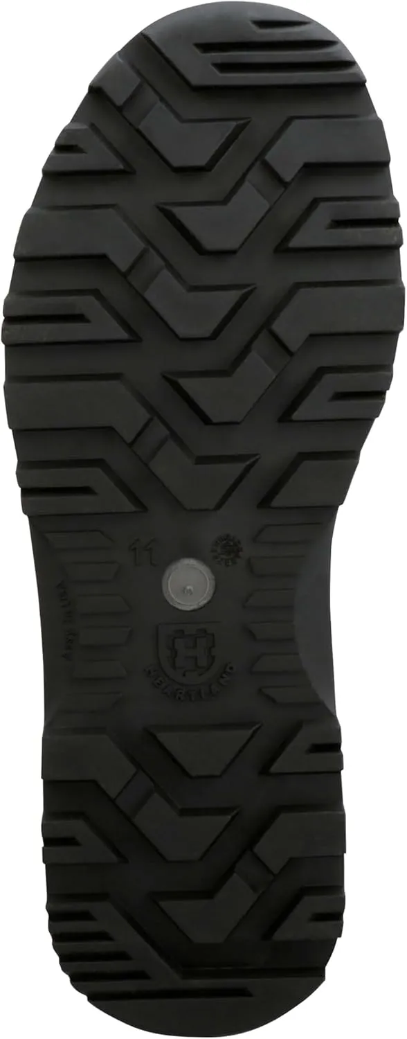Heartland Leader Outdoor Waterproof Boots for Men and Women - Work, Hiking, and Fishing Boots with Cushioned Footbed and Midsole, Traction Outsole