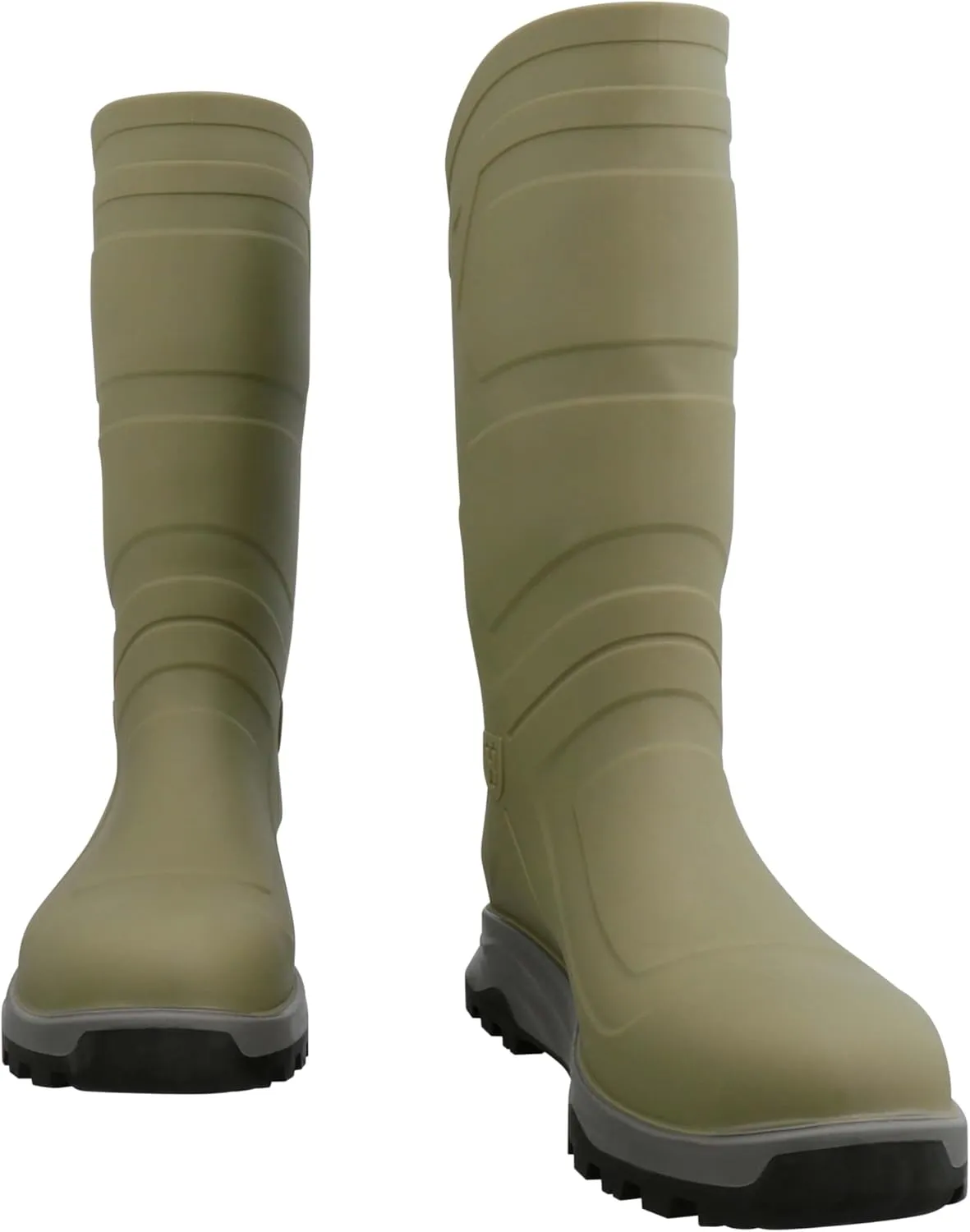 Heartland Leader Outdoor Waterproof Boots for Men and Women - Work, Hiking, and Fishing Boots with Cushioned Footbed and Midsole, Traction Outsole