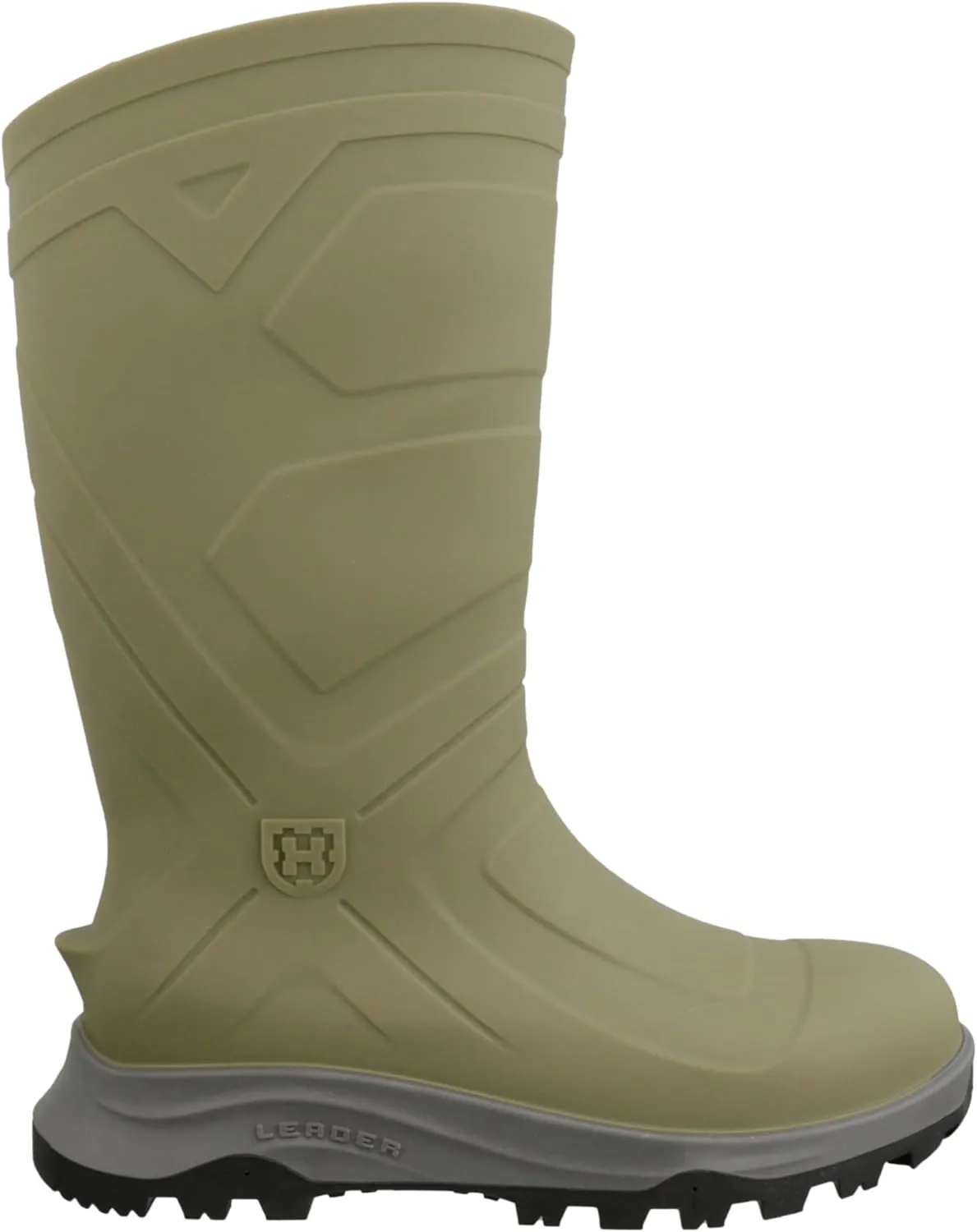 Heartland Leader Outdoor Waterproof Boots for Men and Women - Work, Hiking, and Fishing Boots with Cushioned Footbed and Midsole, Traction Outsole