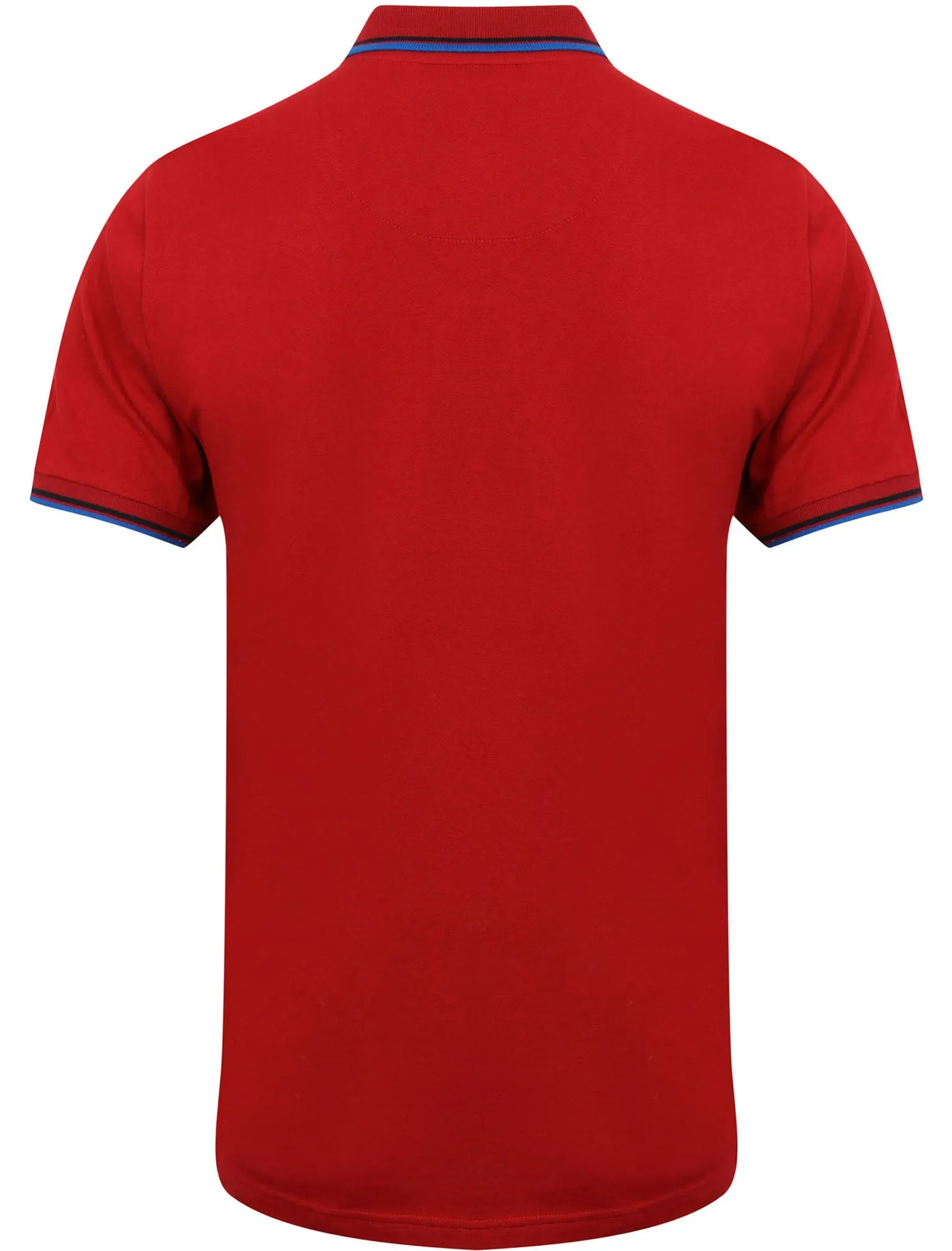 Herne Cotton Polo Shirt in Sangria Red - Le Shark