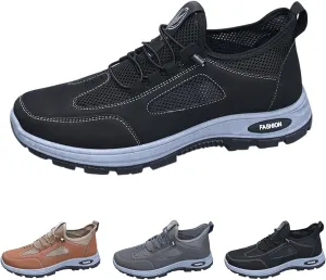 Hiking Shoes for Mens 2025 Waterproof Mesh Lightweight Breathable Walking Shoes Men's Comfortable Running Shoe