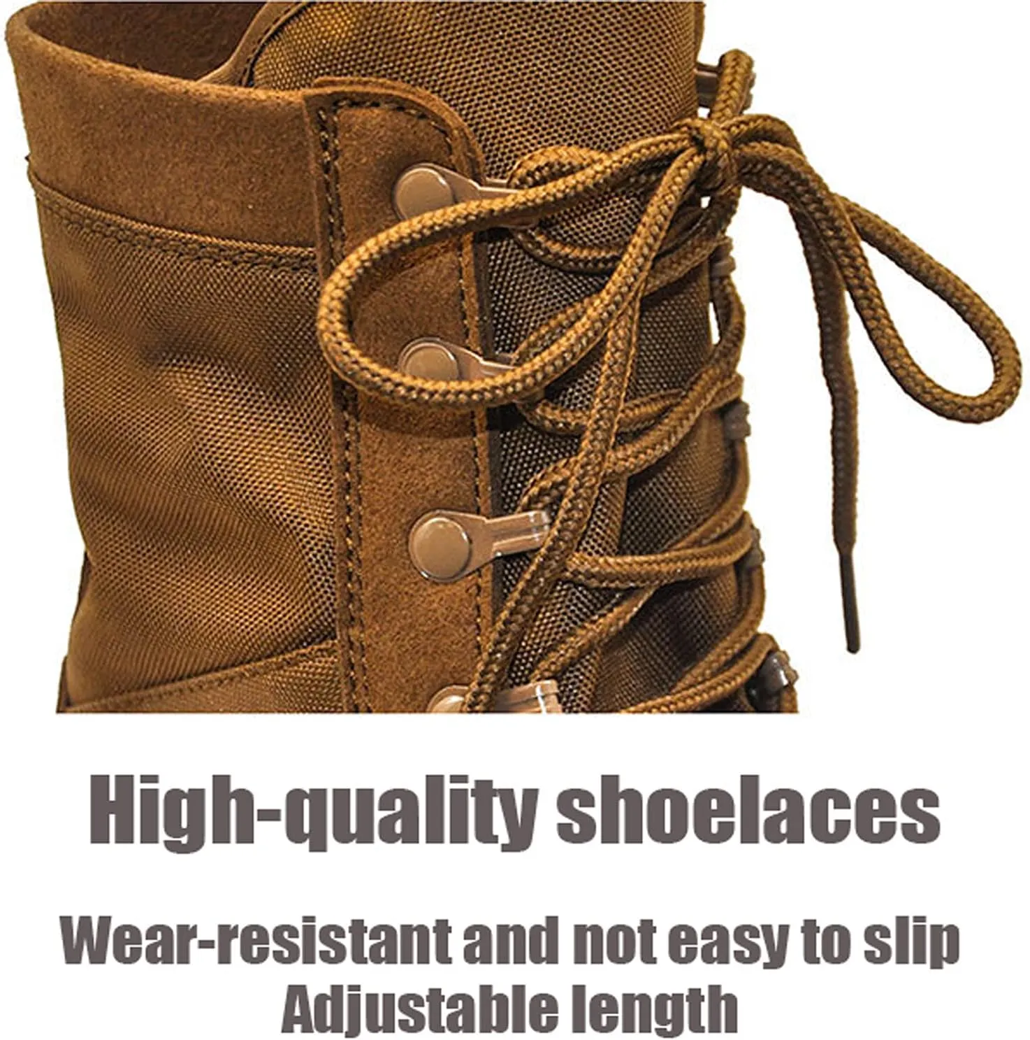 hongrenamz Men's Waterproof Walking Boots Camping Hiking Trekking Boots