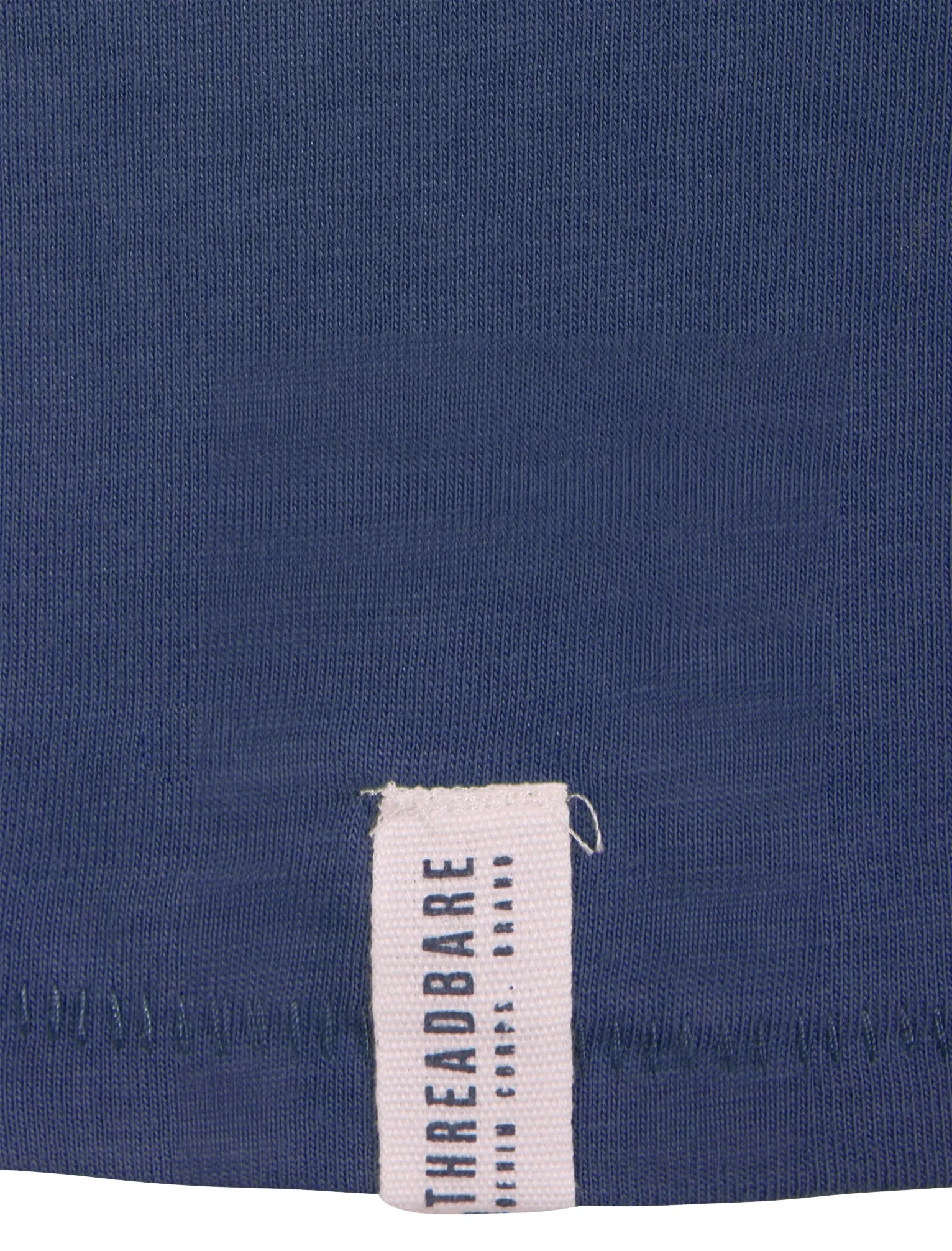 Jack Crew Neck Cotton T-Shirt with Chest Pocket in Cobalt