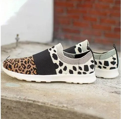 Leopard Print Women's Sneakers