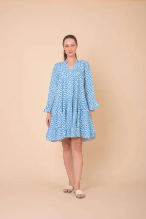 LOBSTER Dress in Habibi Blue