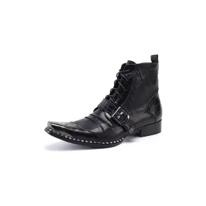 Luxe Serpatura Executive Ankle Boots