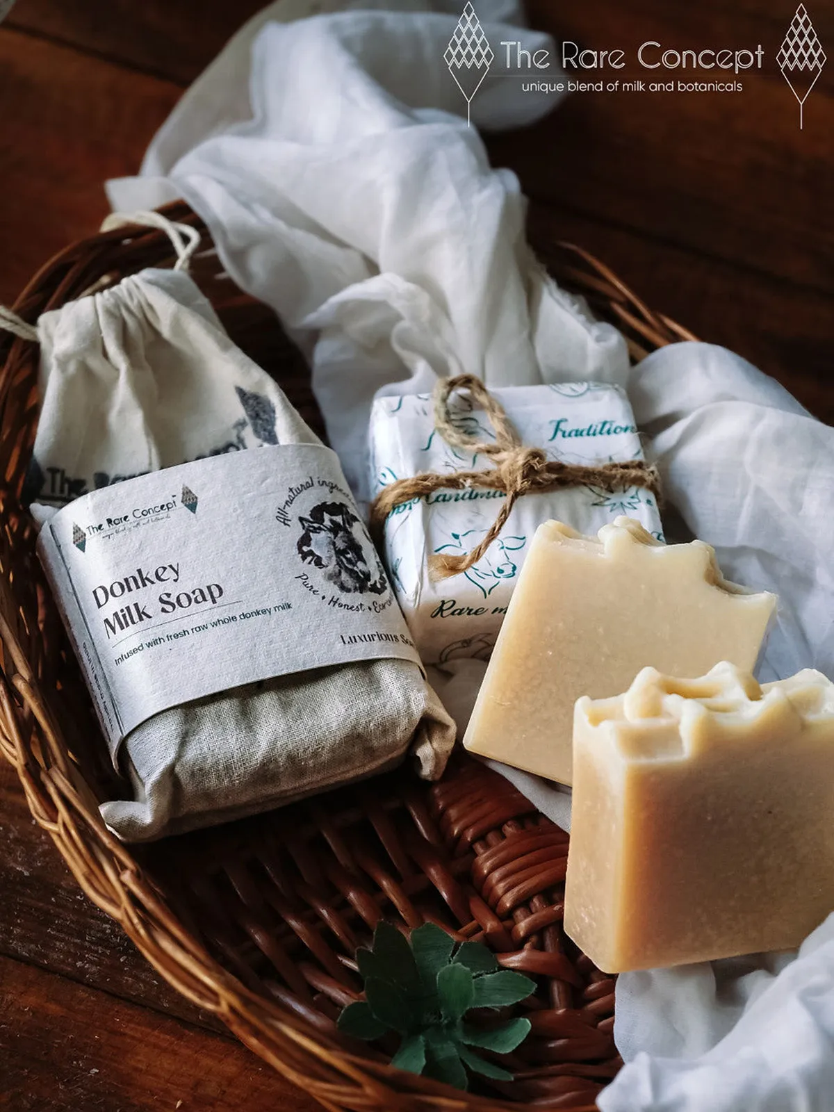 Luxurious donkey milk soap