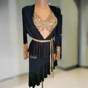 Luxurious Gold Adorned Gown