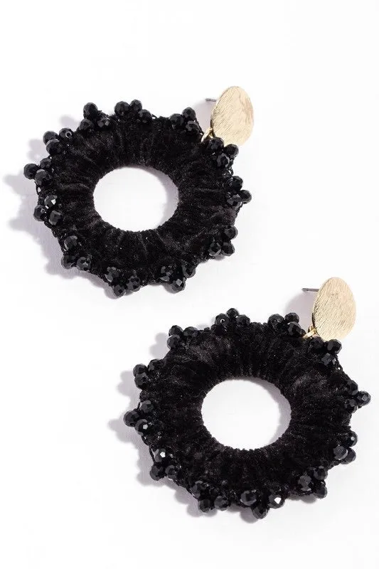 Luxurious Velvet Earrings