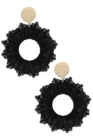 Luxurious Velvet Earrings