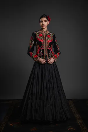 Luxurious Velvet Short Jacket