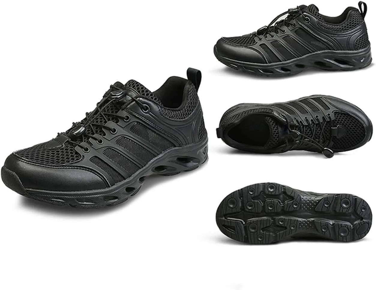 Men's Hiking Shoes Breathable Non-Slip Water Shoes Outdoors Walking Trekking Camping Sneakers
