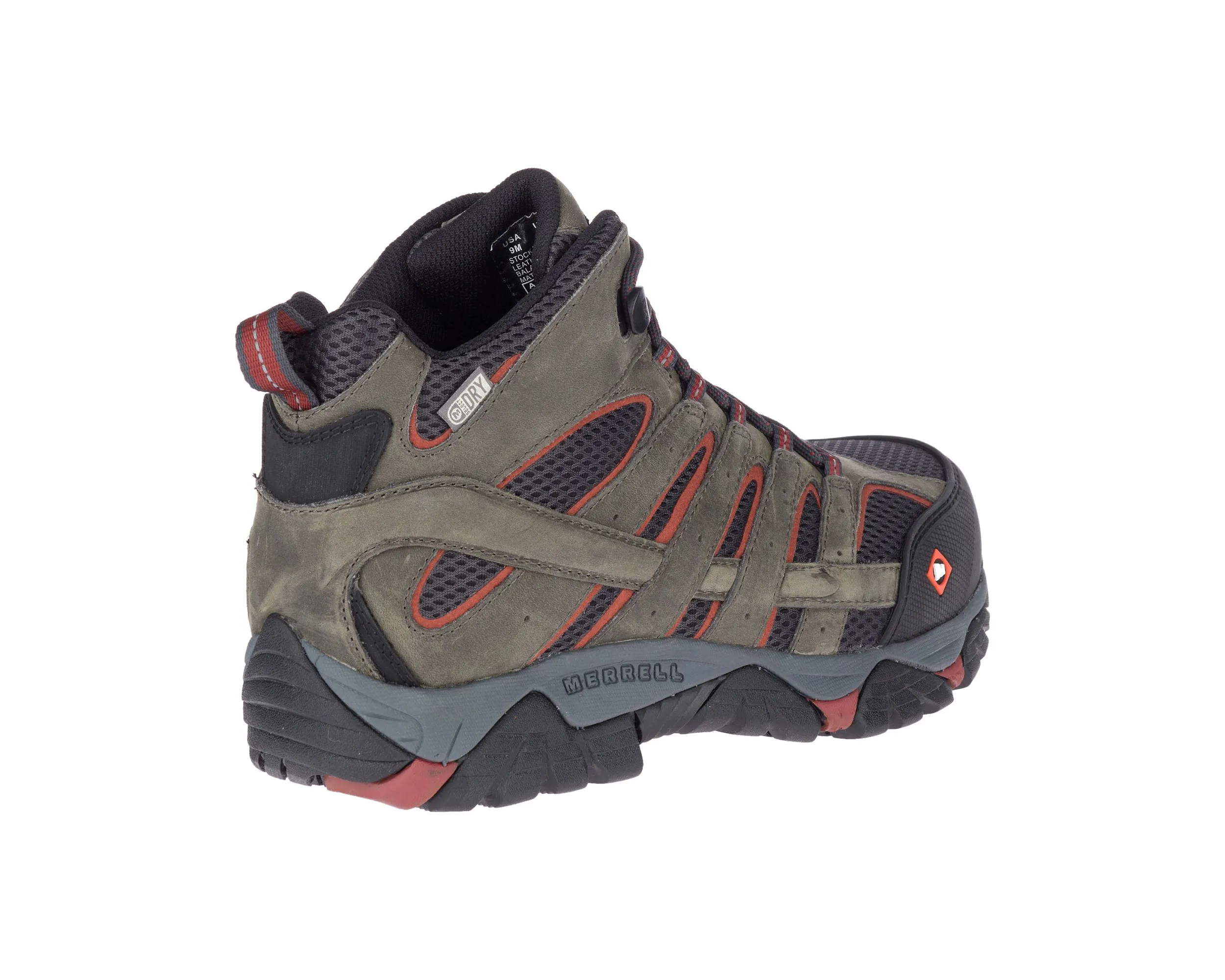 Men`s Moab Vertex Mid WTPF CT Work Boot