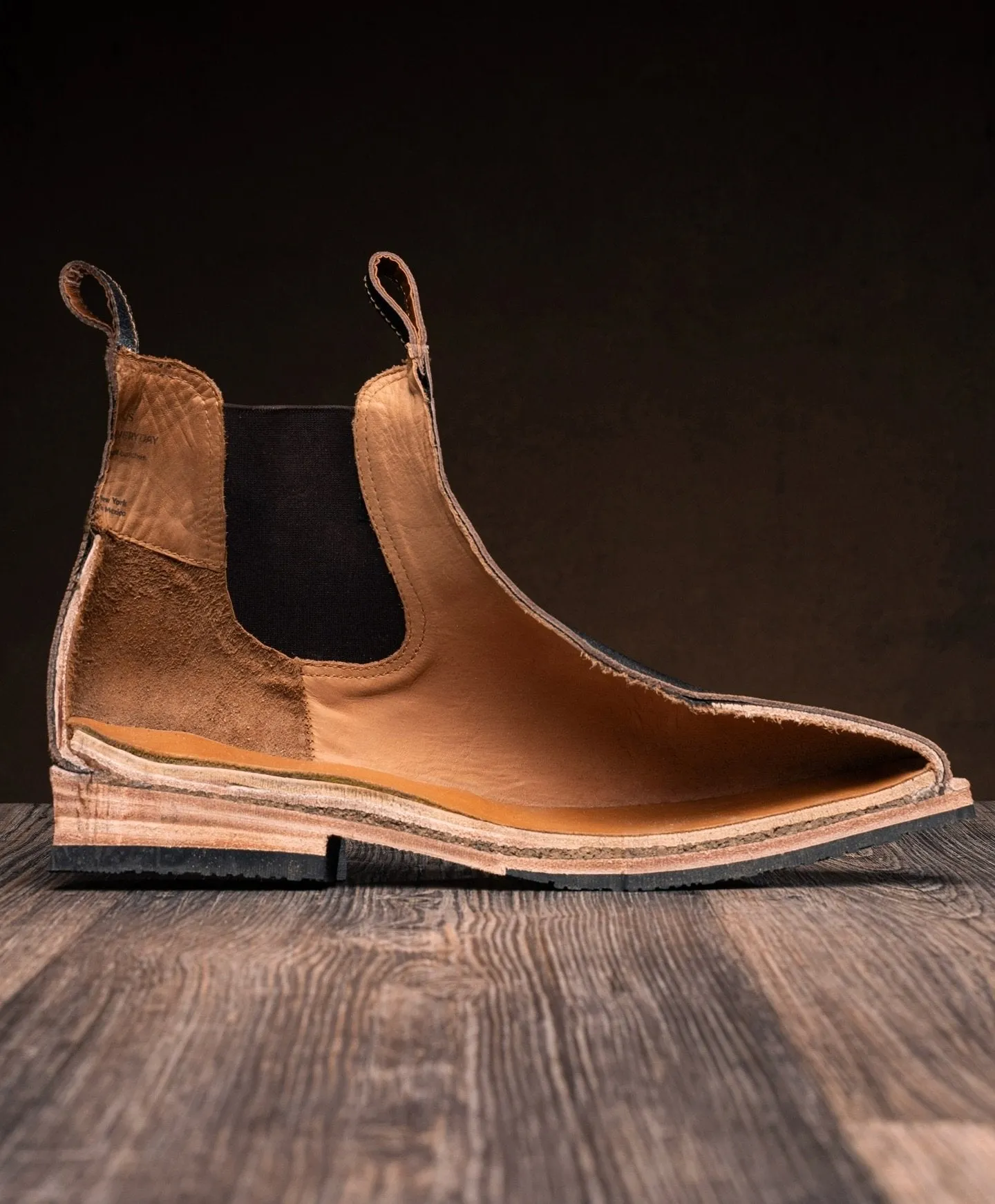 Men's Suede Aged Crafted Chelsea Boots