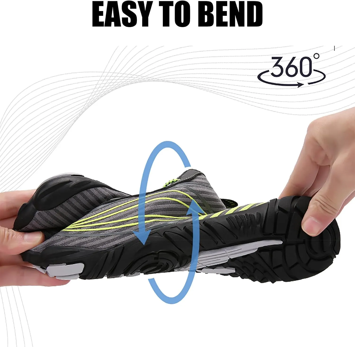 Mens Womens Barefoot Trail Running Shoes Wide Toe Box Zero Drop Cross-Trainer Walking