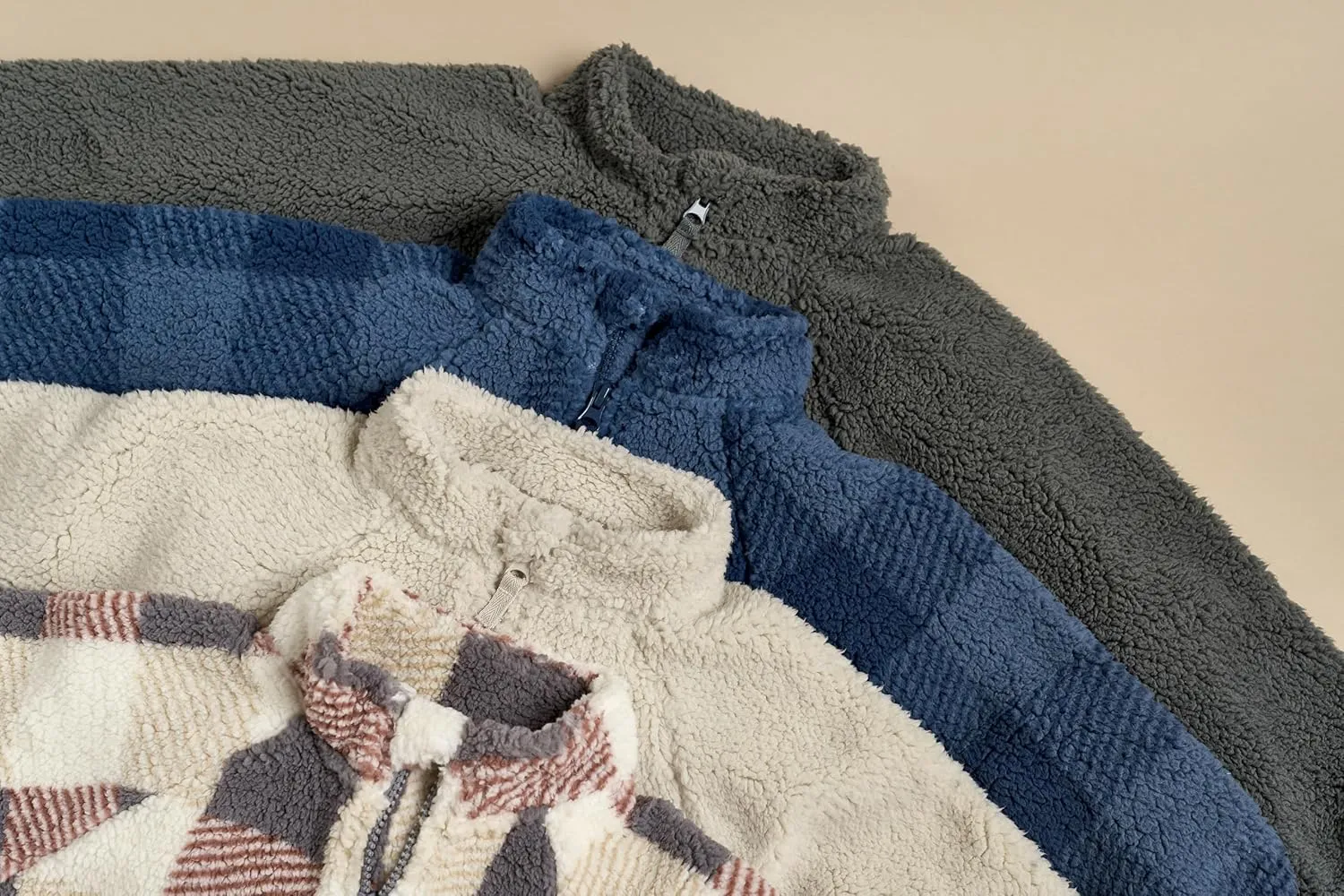 Modern Moments by Gerber Boys' Baby and Toddler Microplush Half-Zip Pullover