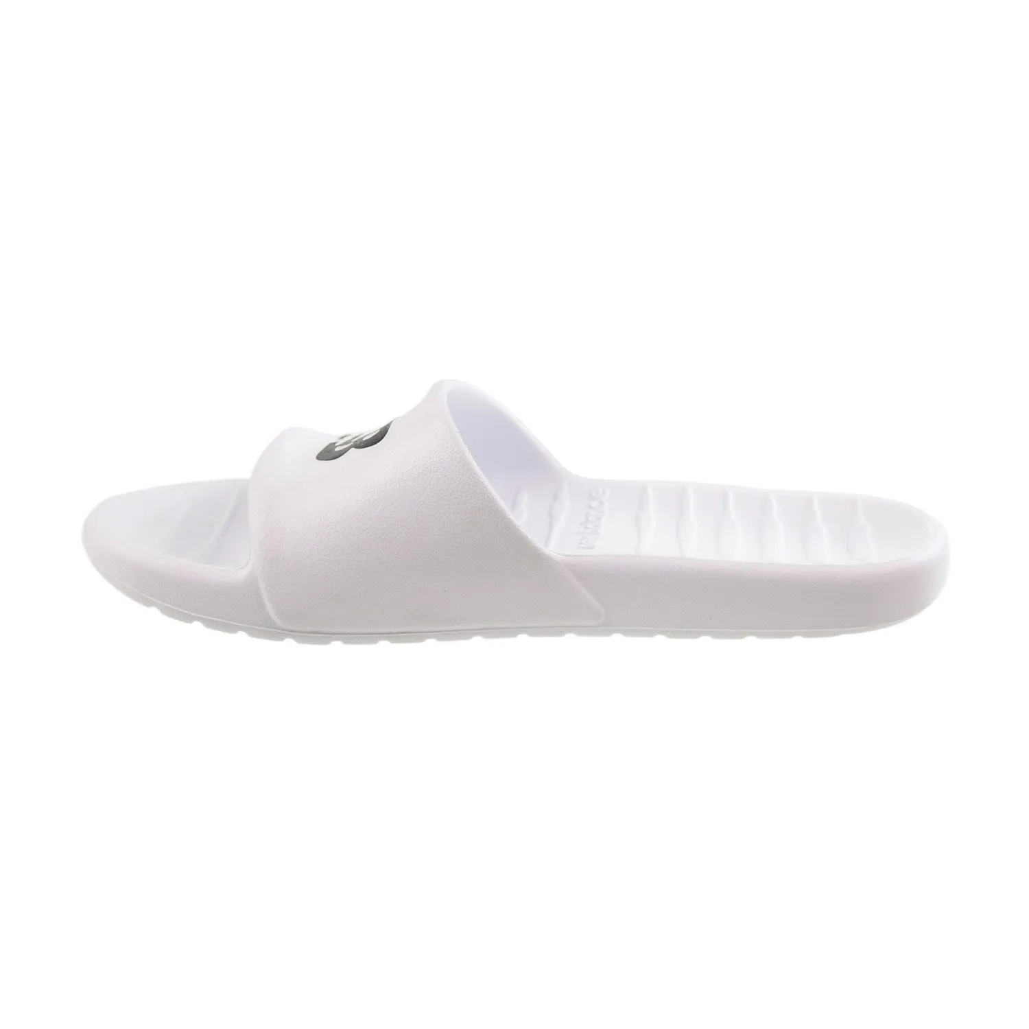 New Balance (EXTRA WIDE 4E) Men's Slide Sandals White-Black