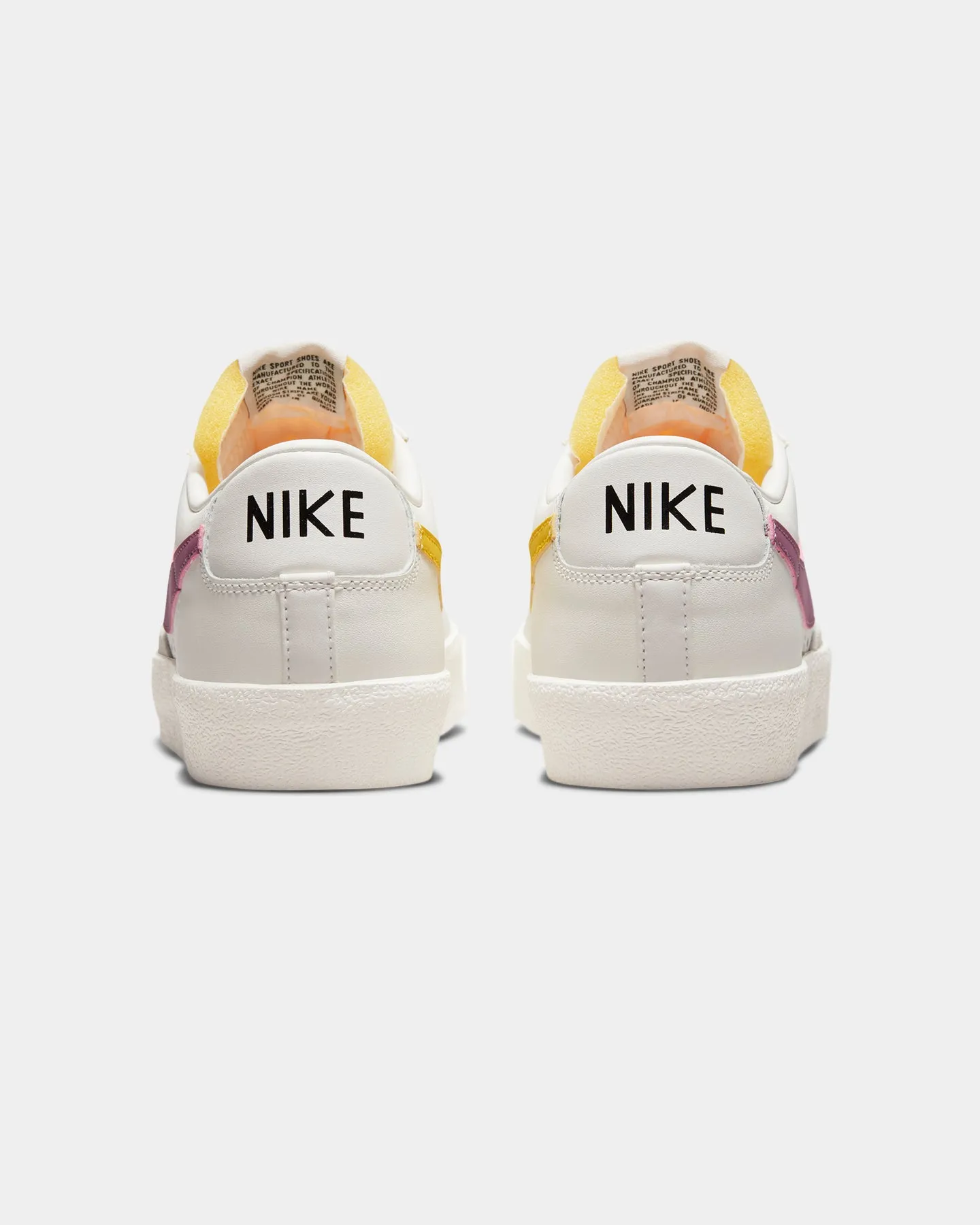 Nike Blazer Low '77 Vintage Sail/Light Bordeaux/Vivid Sulfur