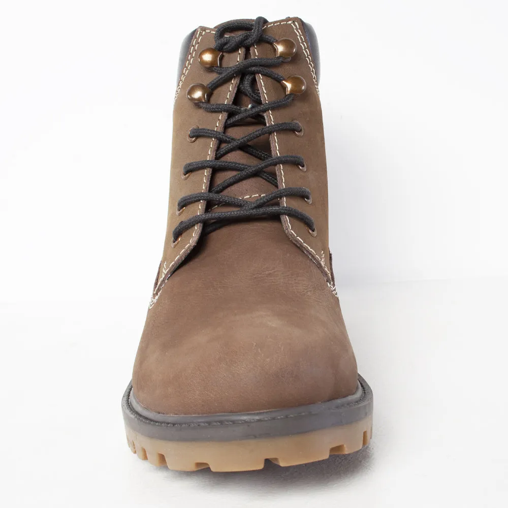 Norfolk Men's Lace Up Work Boots - Brown