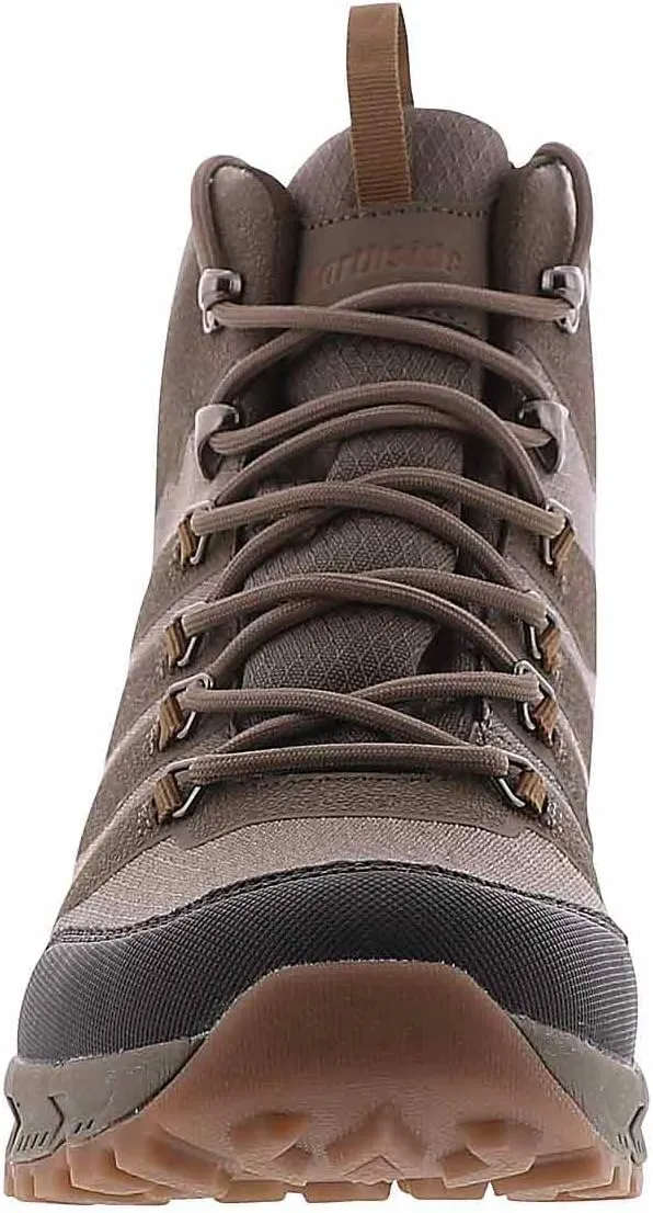 Northside Mens Hargrove Mid Waterproof Hiking Boot - Ripstop Nylon Upper Toe and Heel Reinforcements Removable Insole and Rubber Traction Outsole Hiking Boots for Men