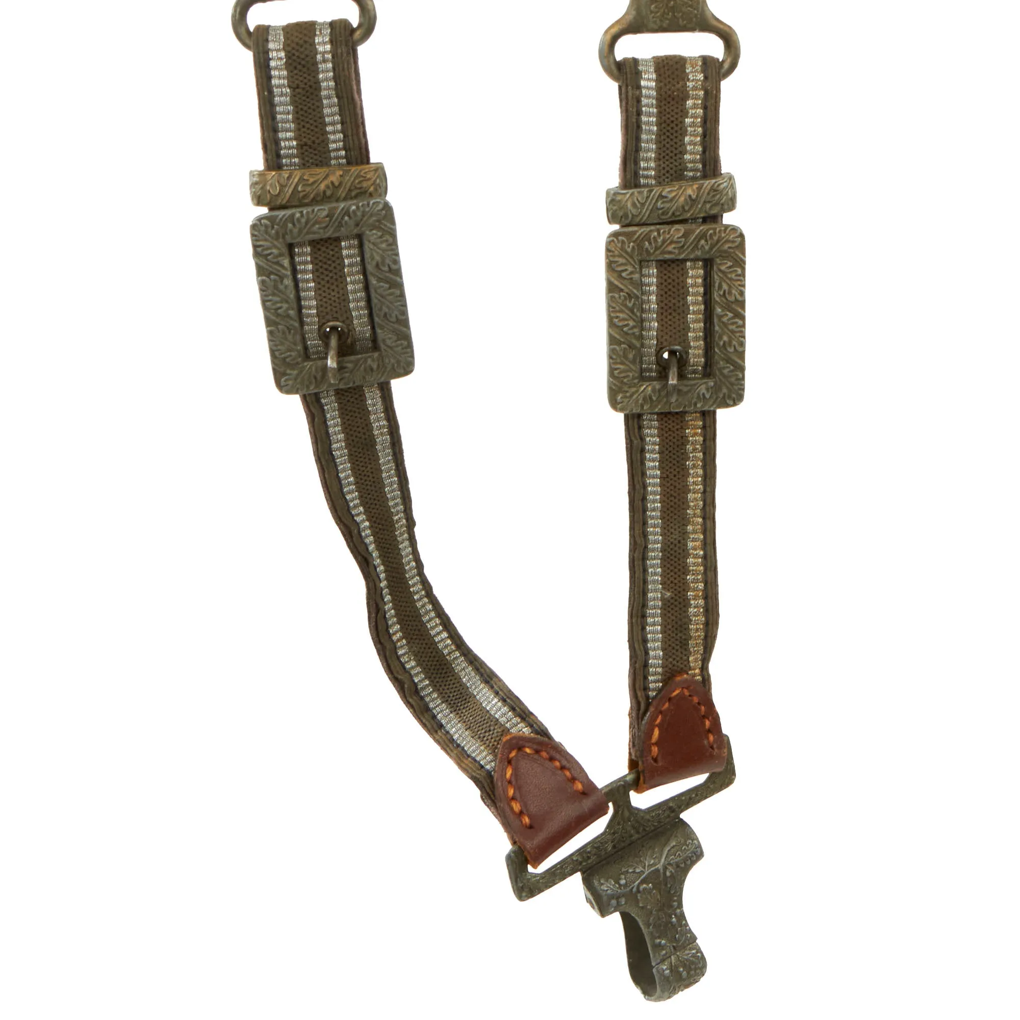 Original WWII German 2nd Model Luftwaffe Dagger with Scabbard, Hanger & Portepee - Excellent Unmarked Blade