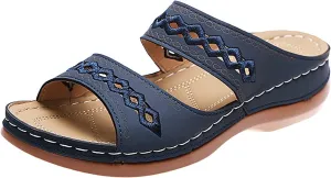 orthopedic sandals for women Platform Sandals for Women Summer Dressy Wedges Sandals Platform Open Toe Sandals Casual Summer High Heels