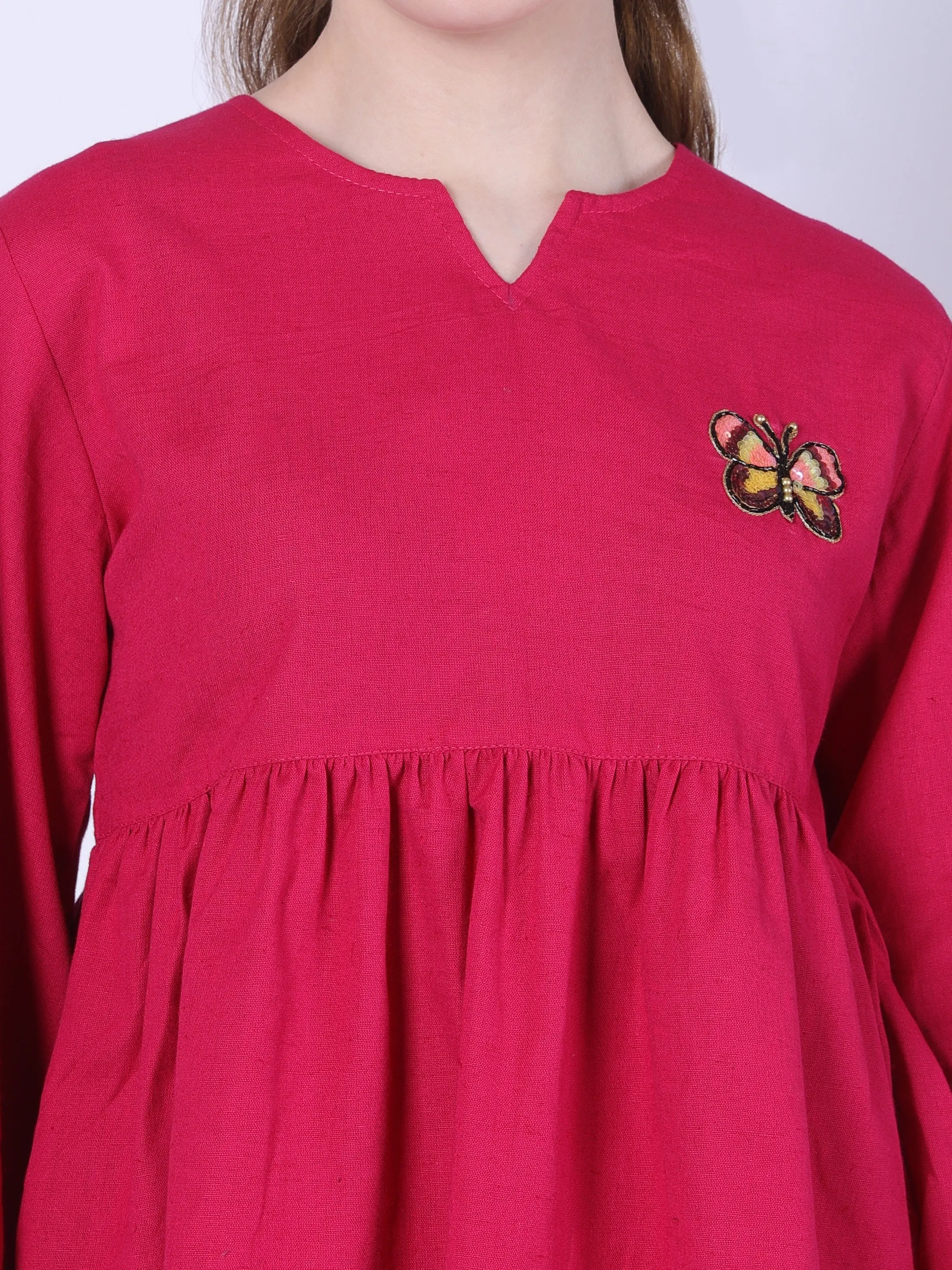 Raspberry Bloom Co-ord Set