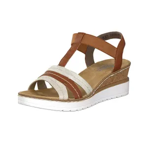 Rieker women sandal brown V38A1-60