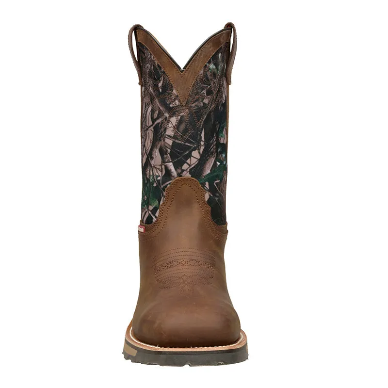 Rio Grande Men's Fulton Camouflage Work Boots - Composite Toe