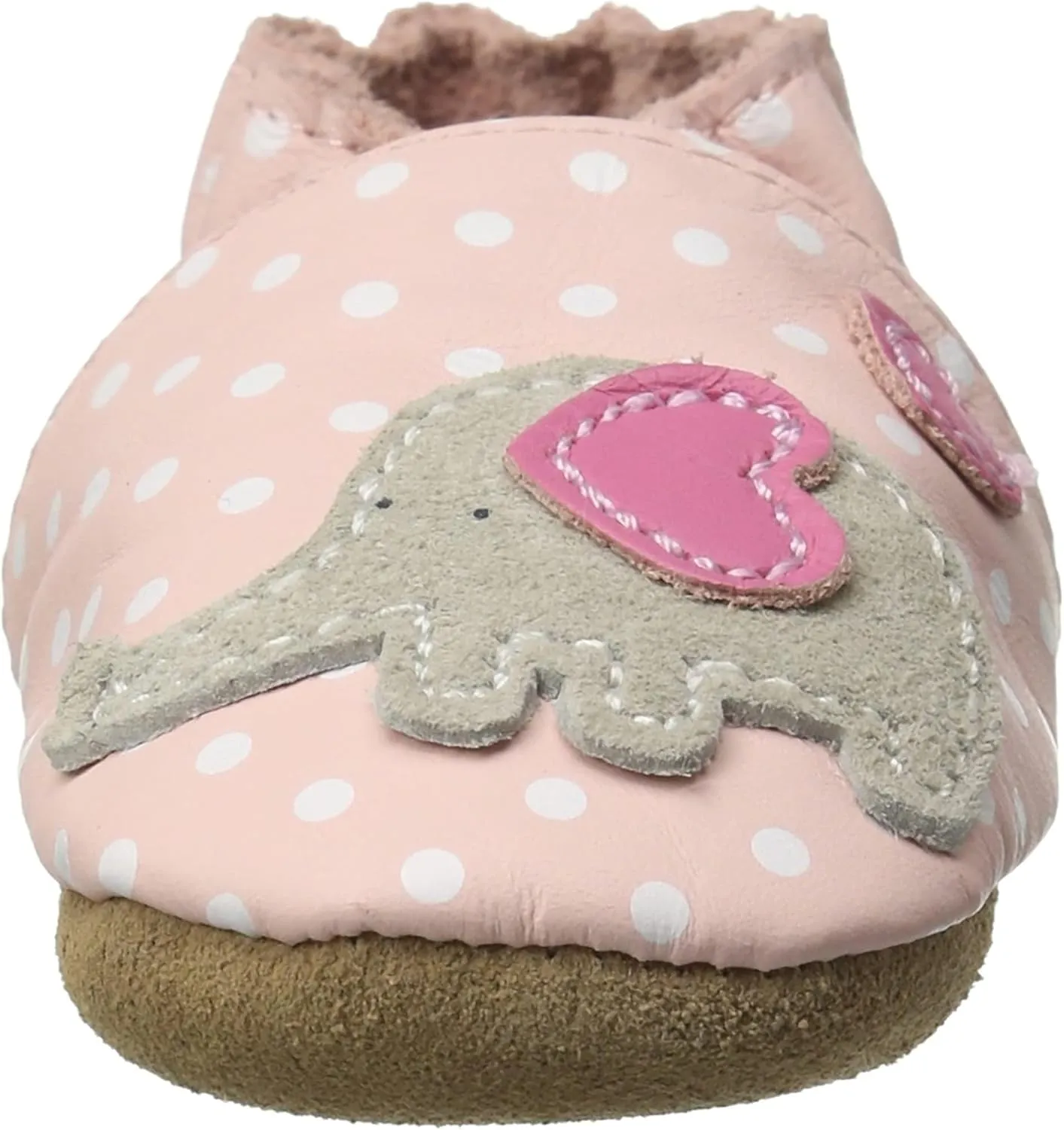 Robeez Baby Girls and Unisex Soft Soles Slip-Resistant Crib Shoes Slippers for Infant and Toddler, 0-24 Months