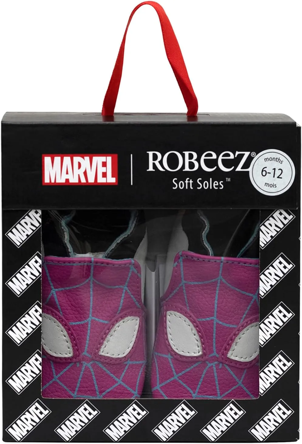 Robeez Baby Girls and Unisex Soft Soles Slip-Resistant Crib Shoes Slippers for Infant and Toddler, 0-24 Months