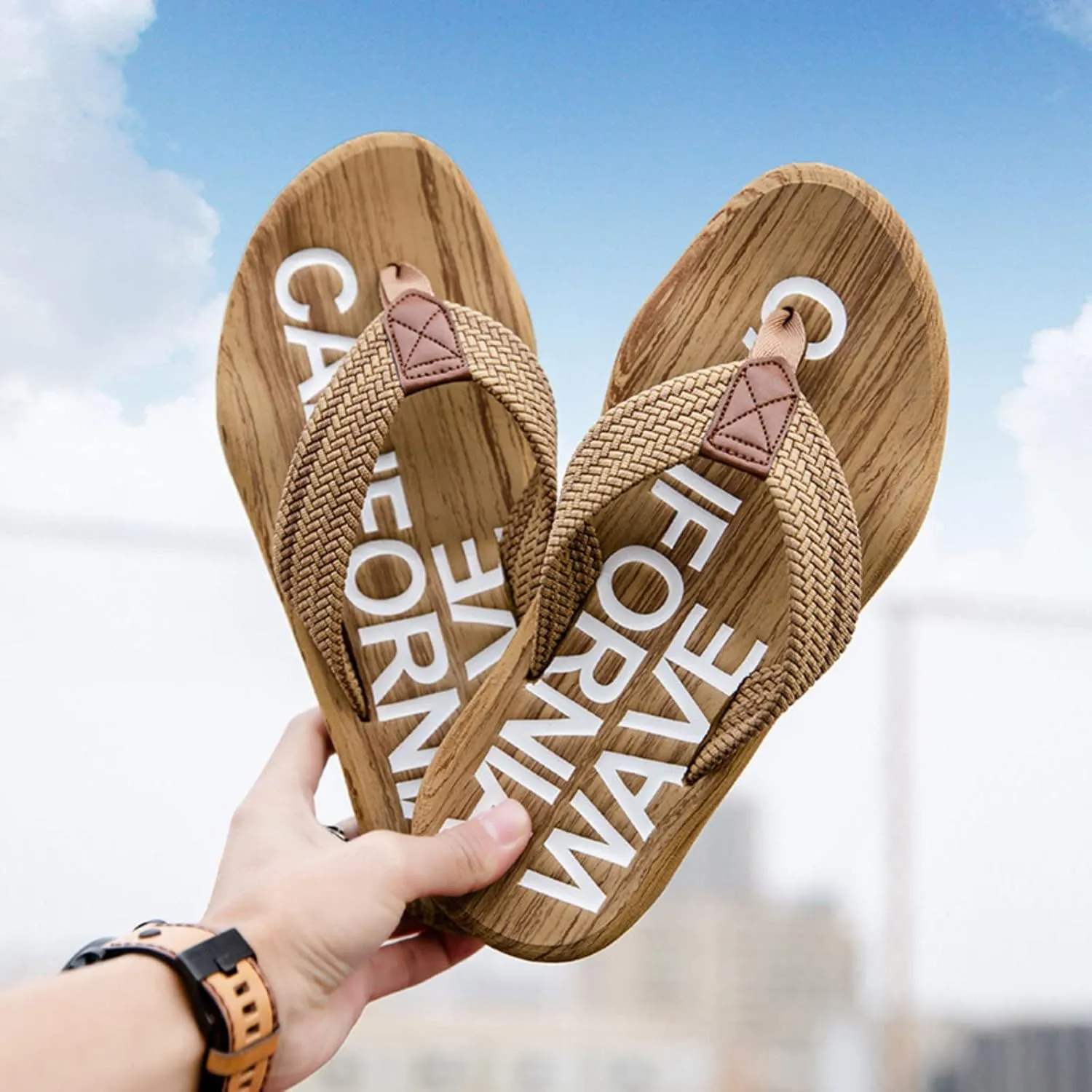 Selling Drop Beach Men Slippers Fashion Sandals Breathable Summer Sandal Non Slip Rubber Mens Open Toe Slippers Size 13