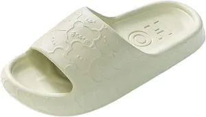 Shower Sandals Men's Non-Slip Indoor Home House Beach Shoes Open-Toe Eva Travel-Friendly Breathable Shoes