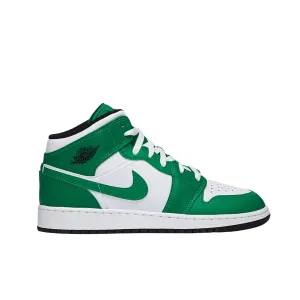 Sneakers Nike Air Jordan 1 Mid (Gs) - Lucky Green/Black-White