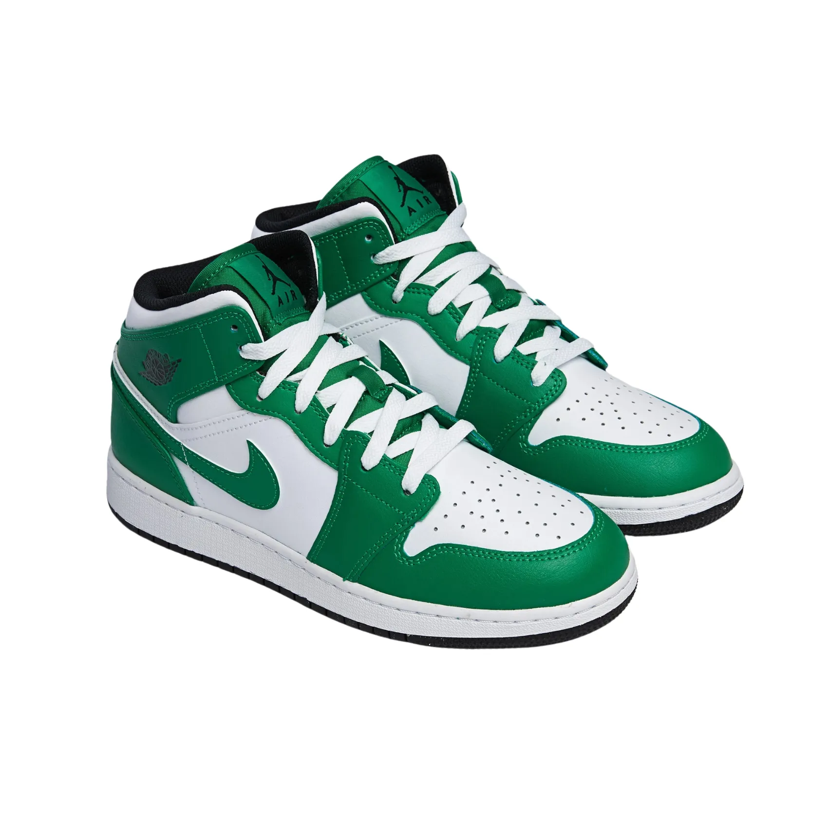 Sneakers Nike Air Jordan 1 Mid (Gs) - Lucky Green/Black-White