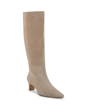 Steve Madden Dagne Boots - Taupe Suede - FINAL SALE