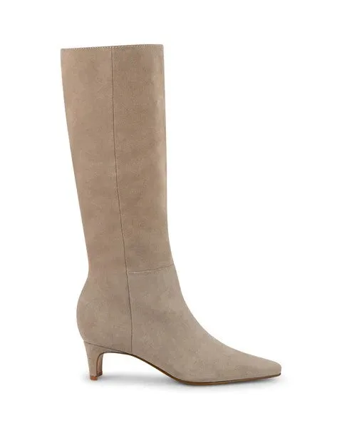 Steve Madden Dagne Boots - Taupe Suede - FINAL SALE