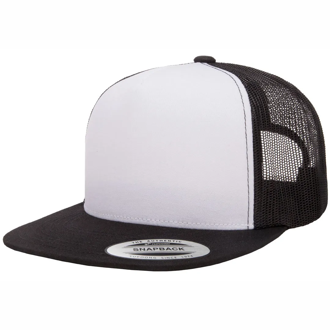 The Flexfit YP Classic Flat Peak Trucker Cap