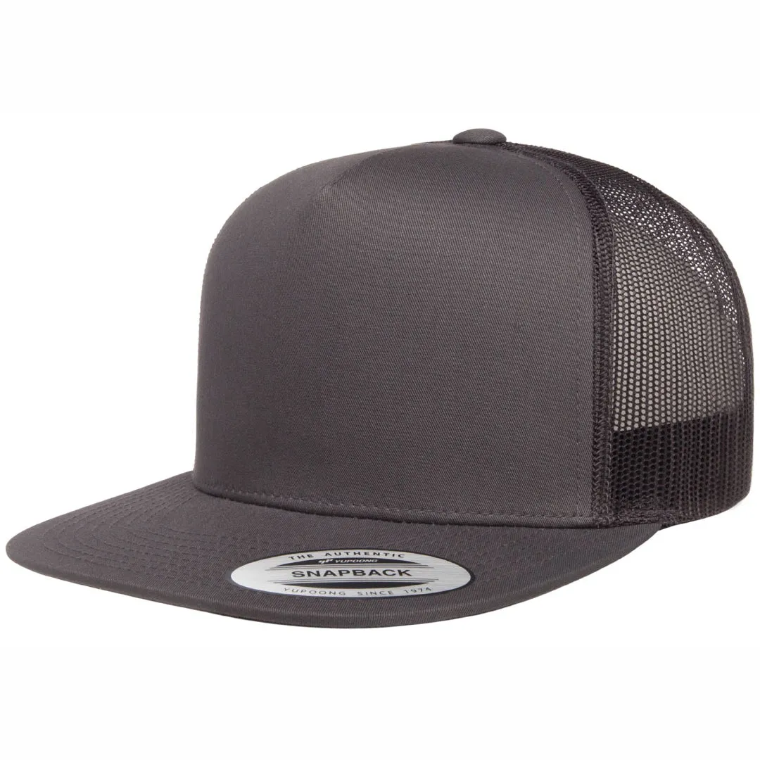 The Flexfit YP Classic Flat Peak Trucker Cap