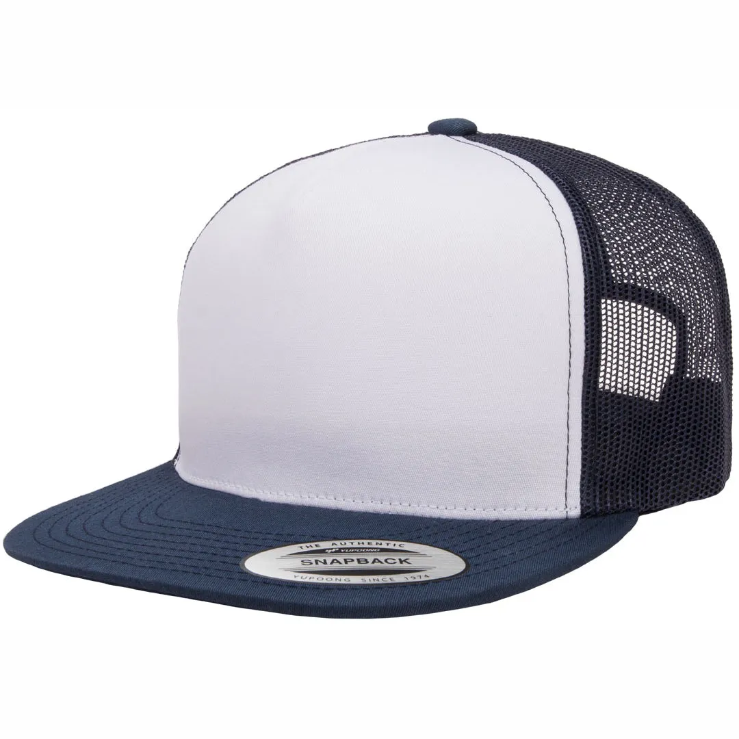 The Flexfit YP Classic Flat Peak Trucker Cap