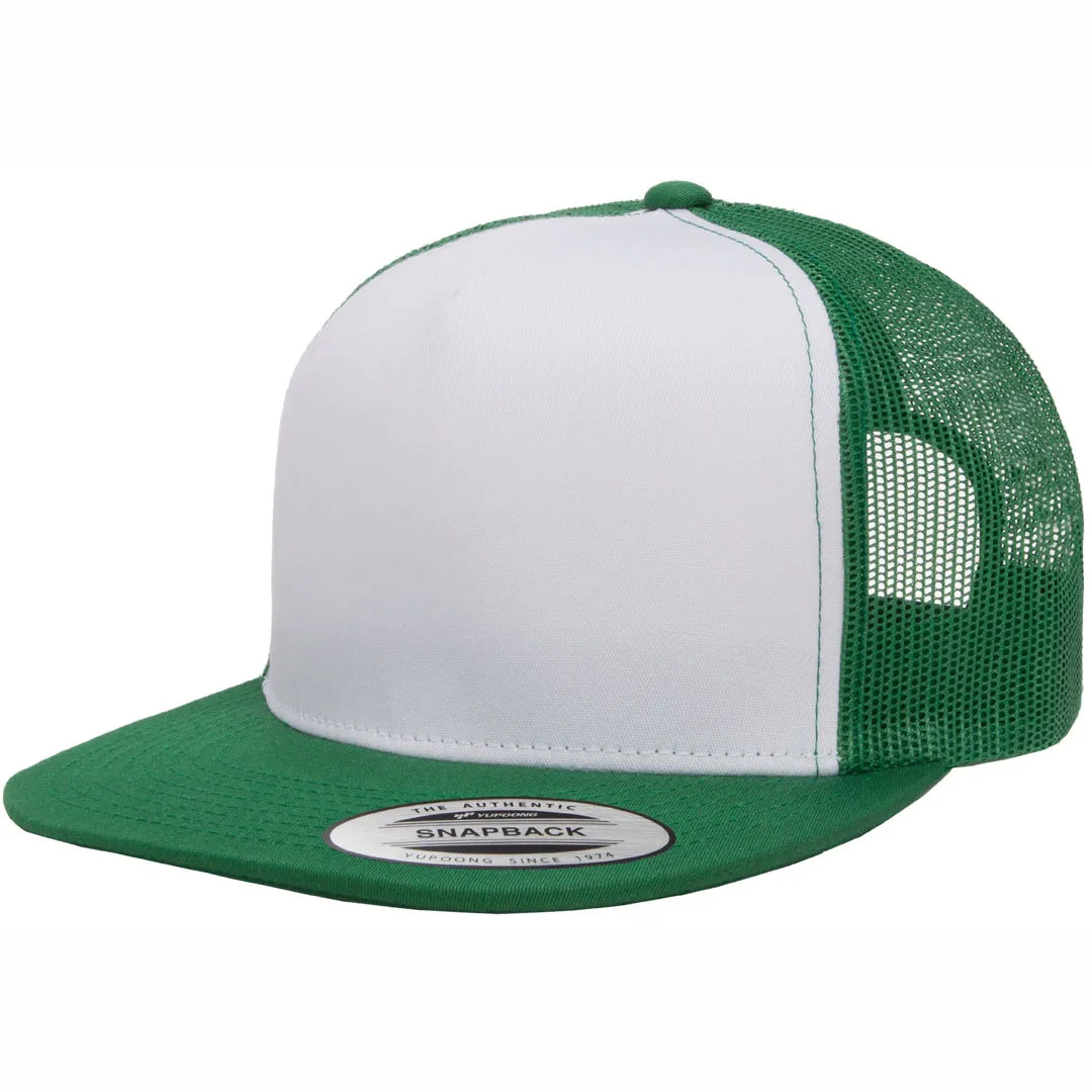 The Flexfit YP Classic Flat Peak Trucker Cap