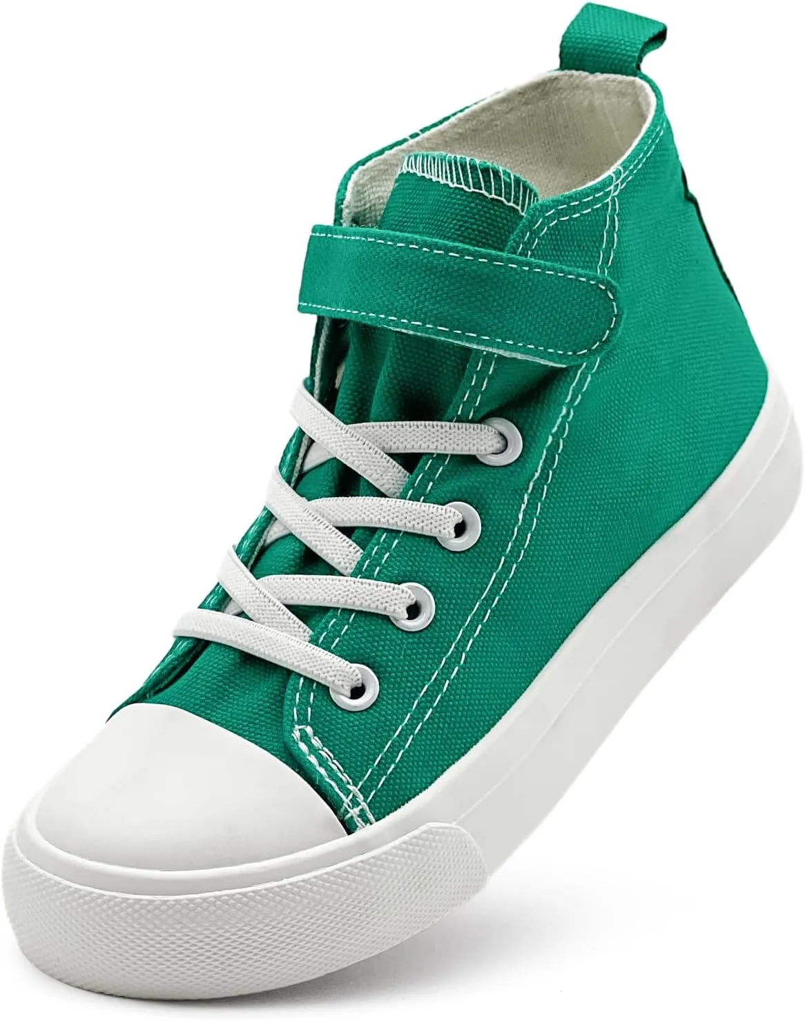 Toddler Shoes for Boys Girls, Kids Canvas Sneakers Classic Adjustable Strap Lace Up Comfortable Lightweight Running Walking Casual Shoes