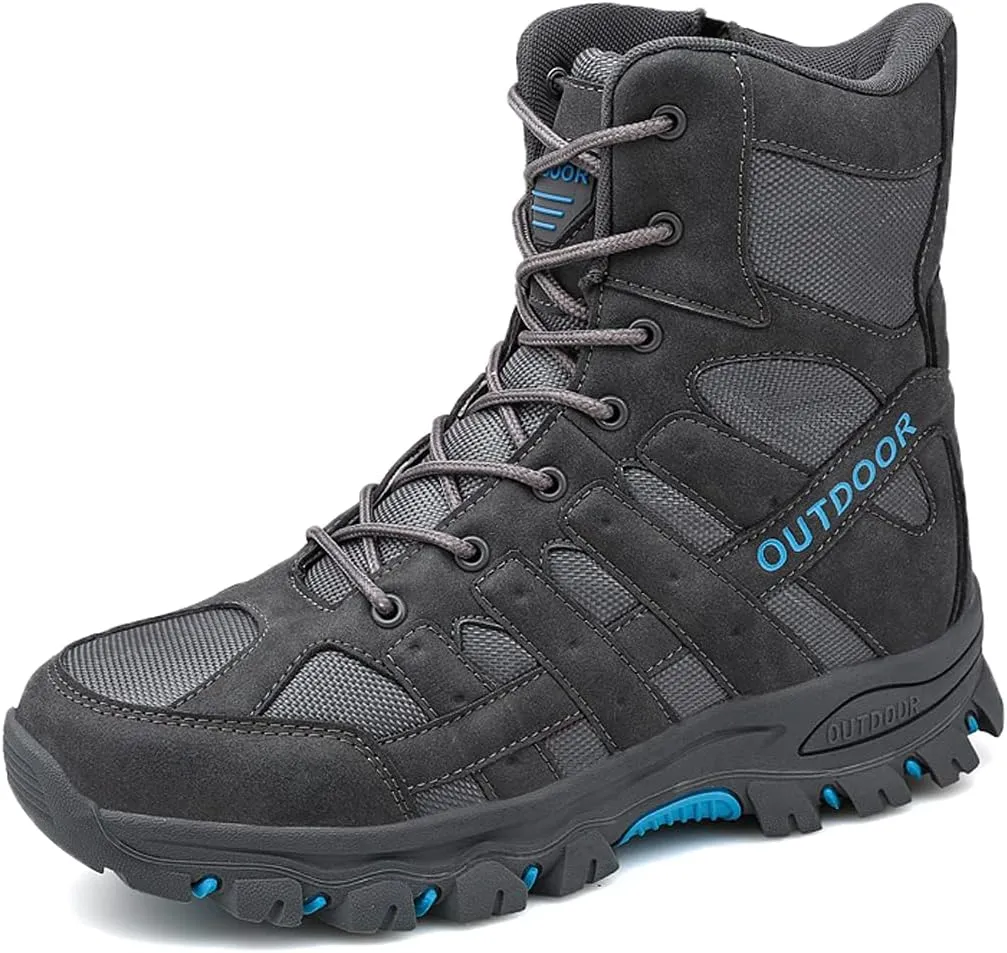 Trail Running Boots Mens Walking Shoes Trekking Hiking Boots Lightweight Outdoor Hiking Shoes Walking Trainers Shoes