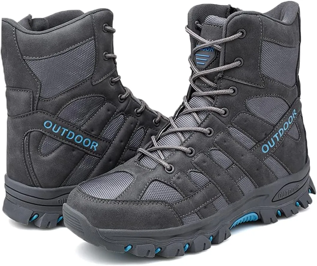 Trail Running Boots Mens Walking Shoes Trekking Hiking Boots Lightweight Outdoor Hiking Shoes Walking Trainers Shoes