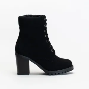 Unreal Women Classic Heeled Hiker Boot _ 146868