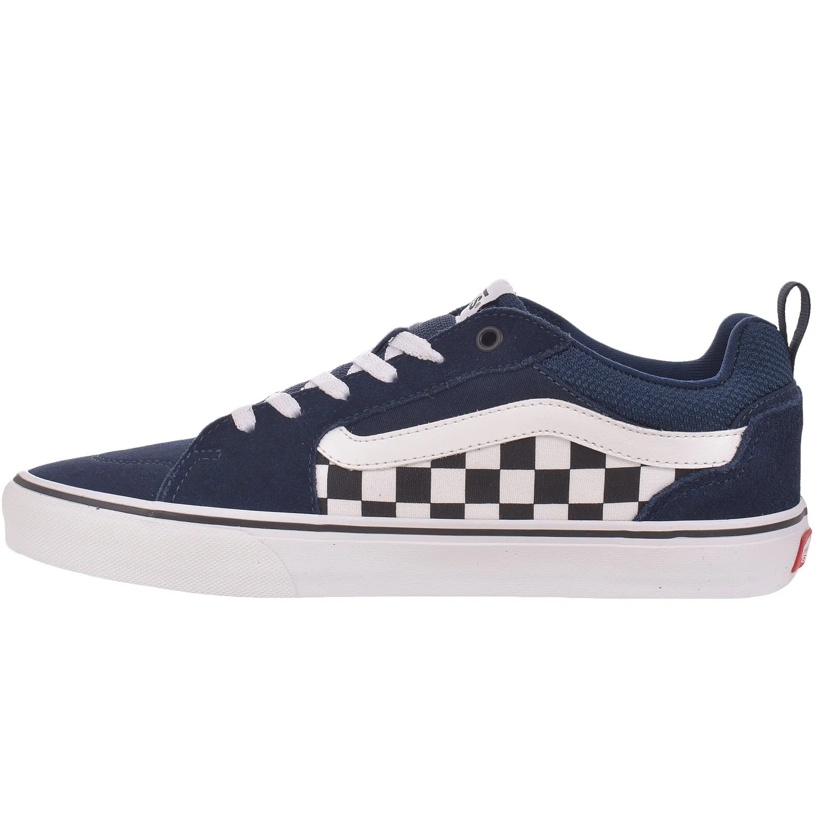 Vans Mens Filmore Checkered Trainers - Dress Blue