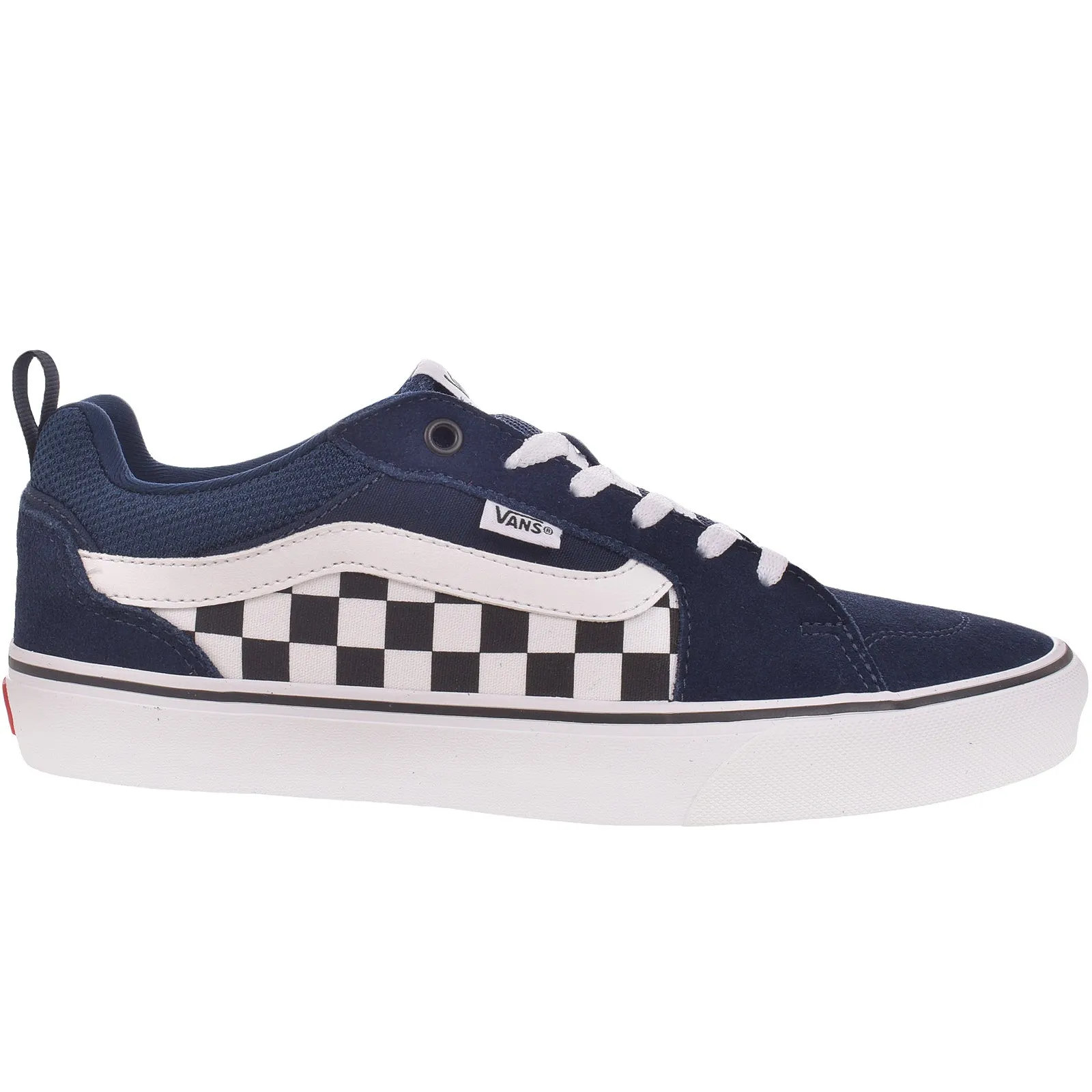 Vans Mens Filmore Checkered Trainers - Dress Blue