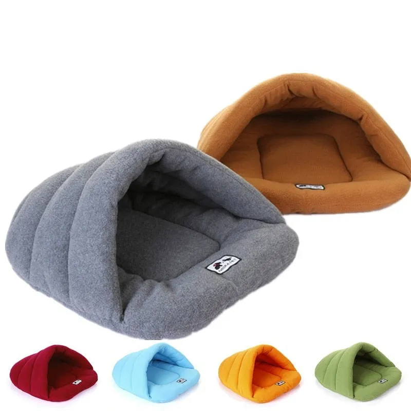 Winter Warm Slippers Style Dog Bed Pet House Lovely Soft Suitable House for Pets Cushion Cat Dog Bed